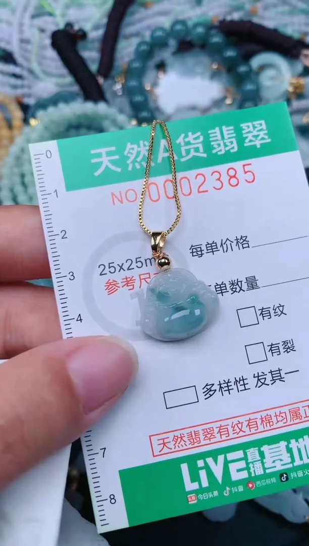 颈饰未镶嵌翡翠.0002385
