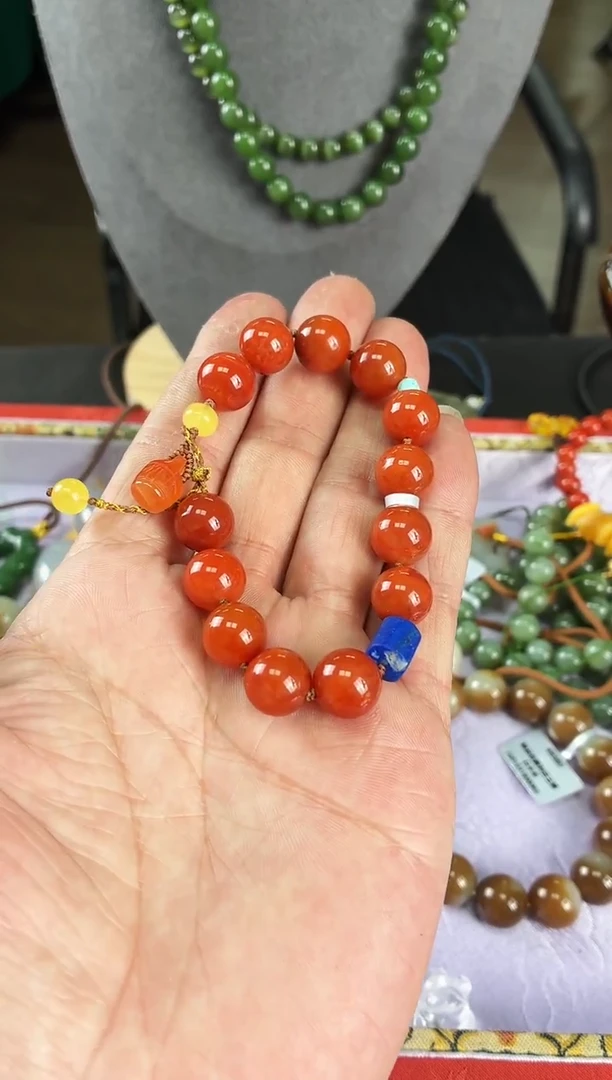 未镶嵌手串南红玛瑙a3-11