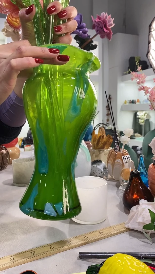 慕忆家手作琉璃花瓶