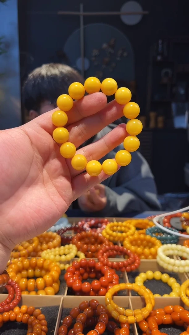 手链蜜蜡未镶嵌单圈