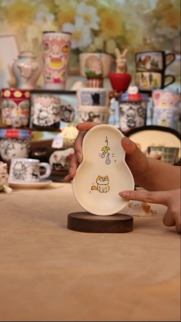 摆件j景德镇原创手工陶瓷