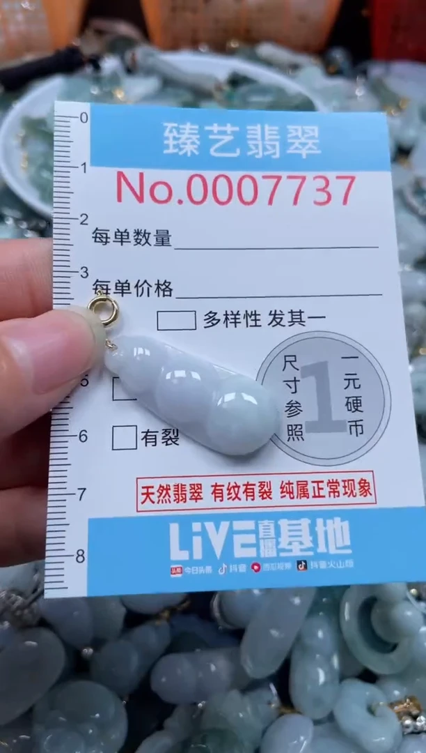 颈饰未镶嵌翡翠7737