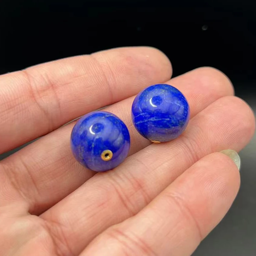 【余掌柜】青金石单珠吊坠-约16mm-GZLW2-B-012306-多样性发一件