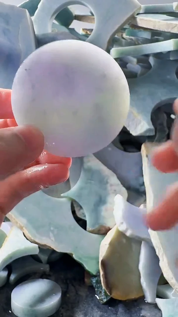 裸石翡翠缅甸翡翠A货文191