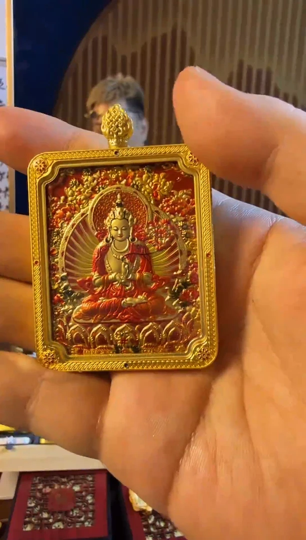 铁合金花岗石汽车唐卡挂件666