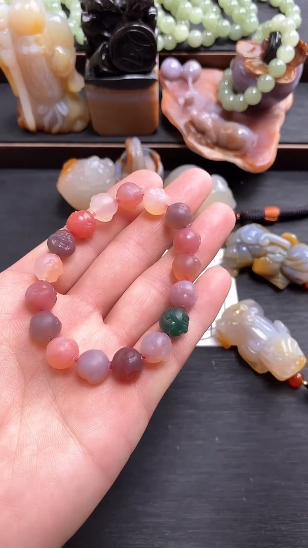 【闪购商品】玛瑙/玉髓盐源玛瑙未镶嵌佛头