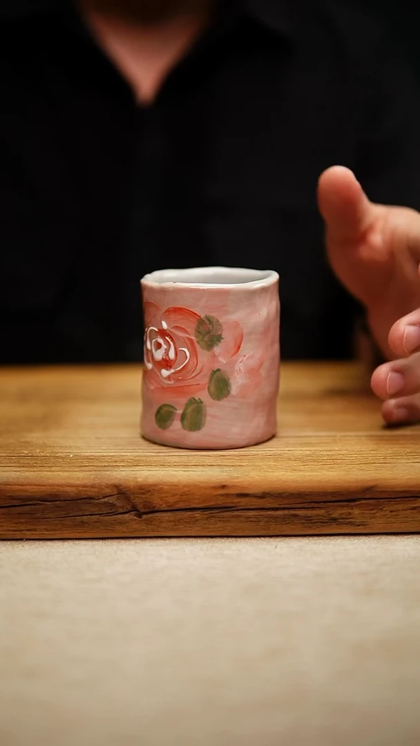 @@陶园瓷舍@@纯手工手绘@高温釉下彩