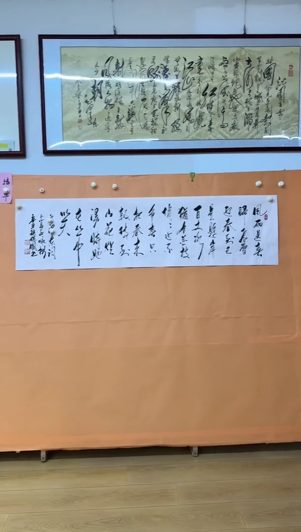 书法风雨作品张保国