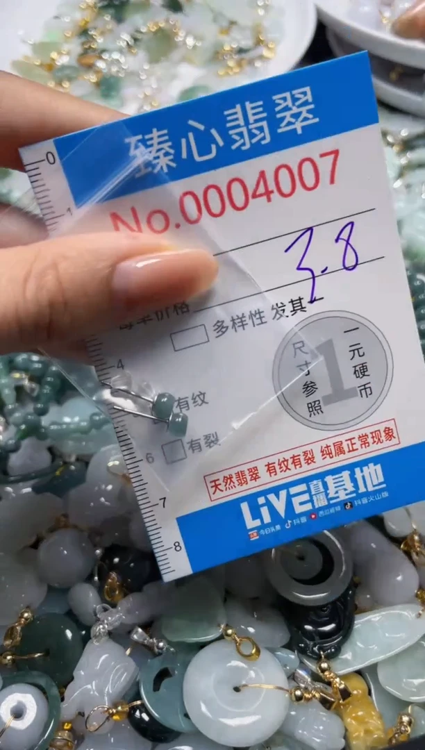 颈饰未镶嵌翡翠4007