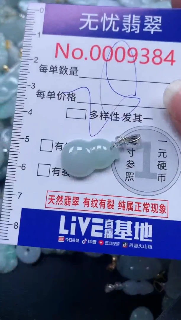 颈饰未镶嵌翡翠9384
