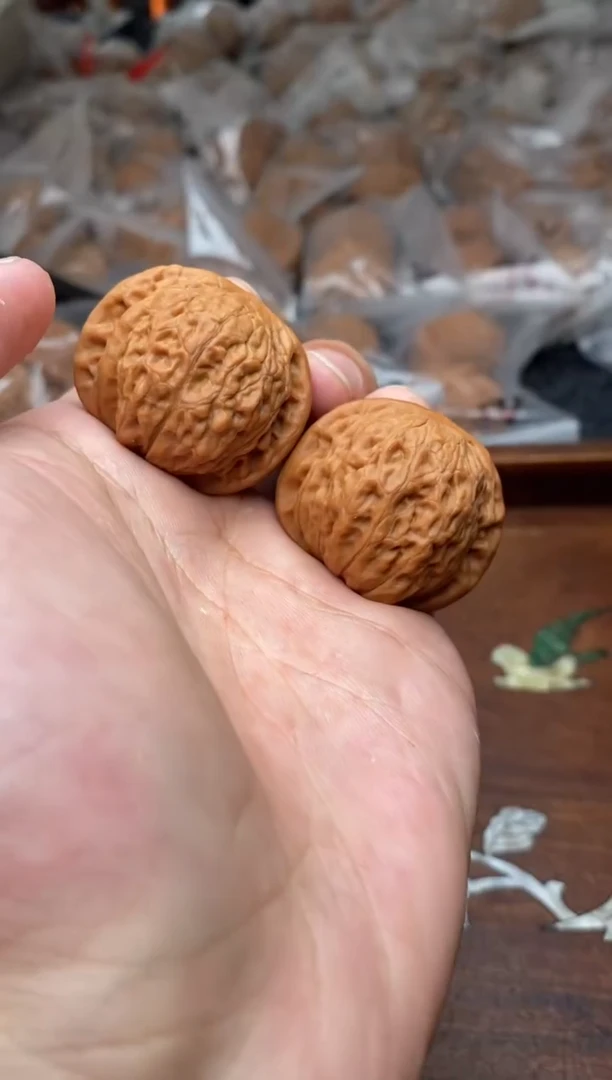 【闪购商品】文玩核桃把件A18号铁锤35尺微修