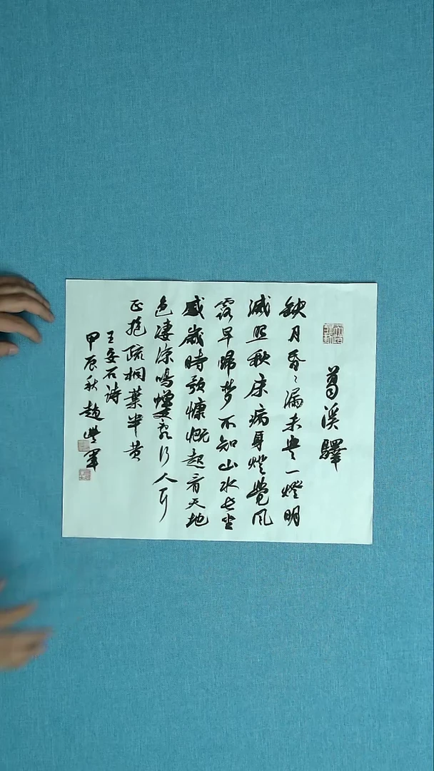 【闪购商品】书法013 河南赵丰军中书协34*34