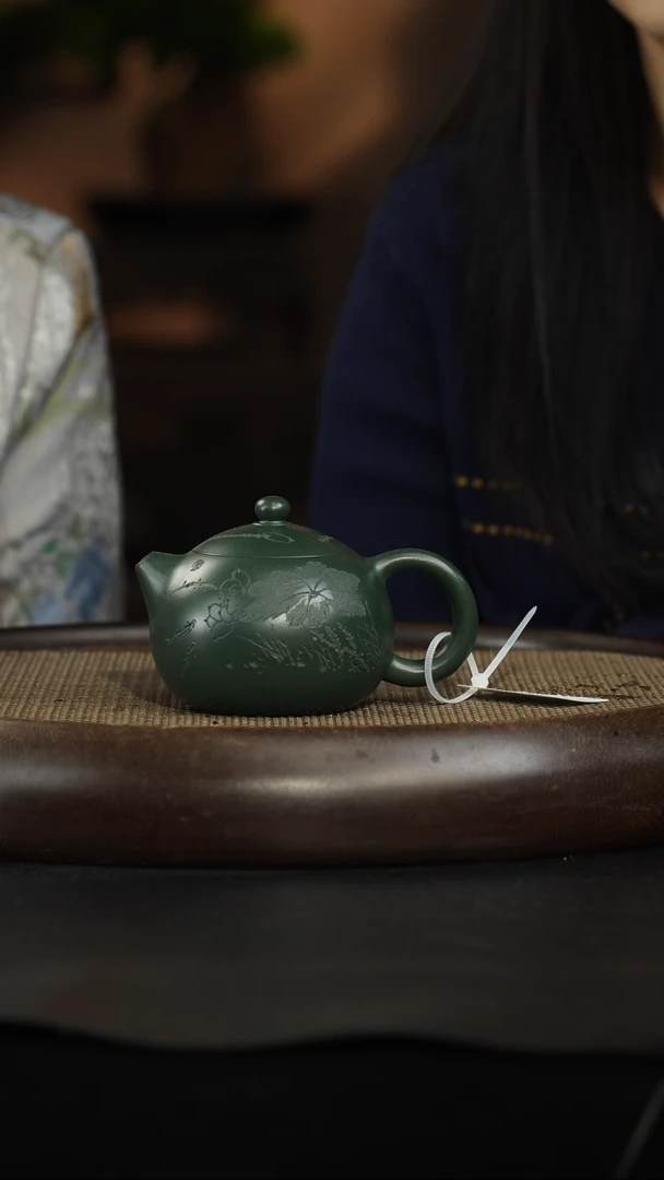 茶壶紫砂绿泥 西施