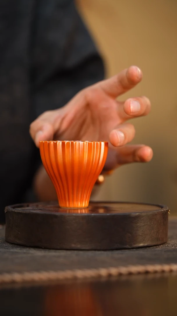 9柴房陶瓷柴烧主人杯