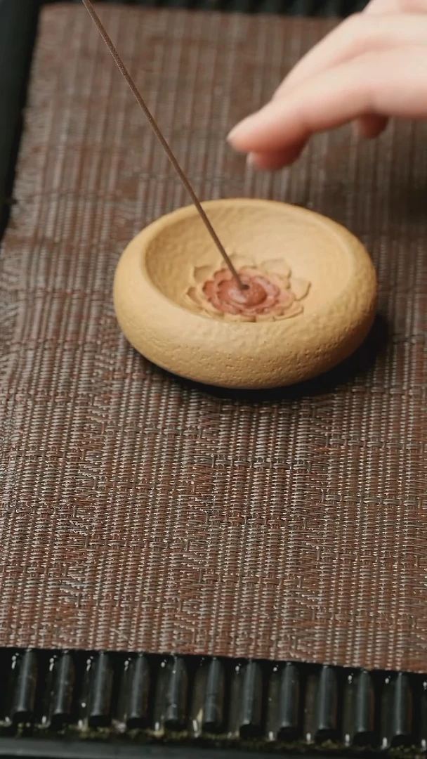 【闪购商品】紫砂茶壶五堂 茶宠—莲花香插