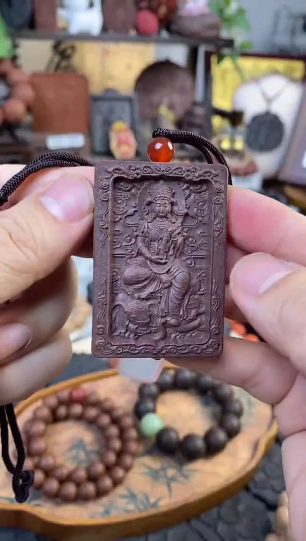 泥塑竹*普贤合香牌-龙蛇