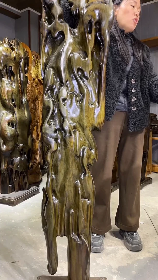 【闪购商品】阴沉木金丝楠摆件