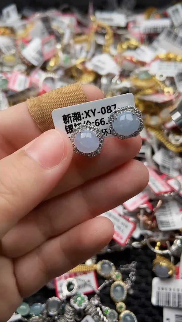 【闪购商品】翡翠戒指银S925镶嵌22222222-1