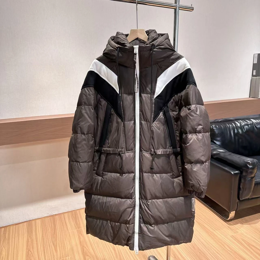 国标长款羽绒服百搭保暖 DM24F210 2140E