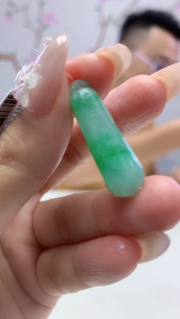 定制翡翠未镶嵌006xy-毛货挂件24