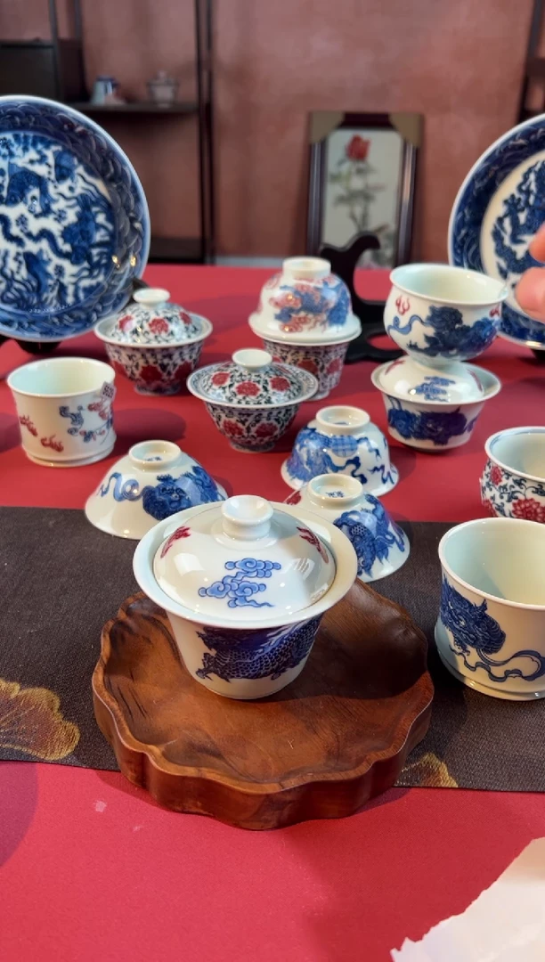 摆件陶Κ****τ天禄言瓷手工手绘茶器5623