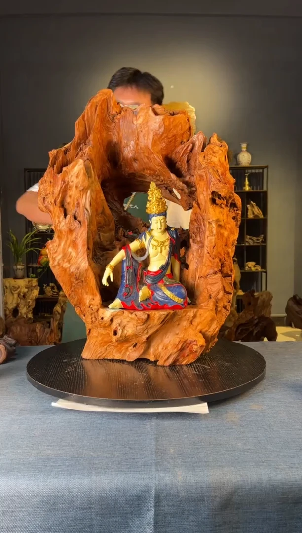 木卢师傅根艺作品（不包含人物摆件）