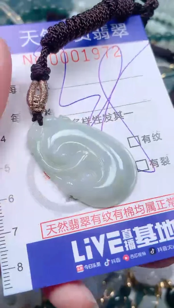 【闪购商品】翡翠挂件未镶嵌00001972