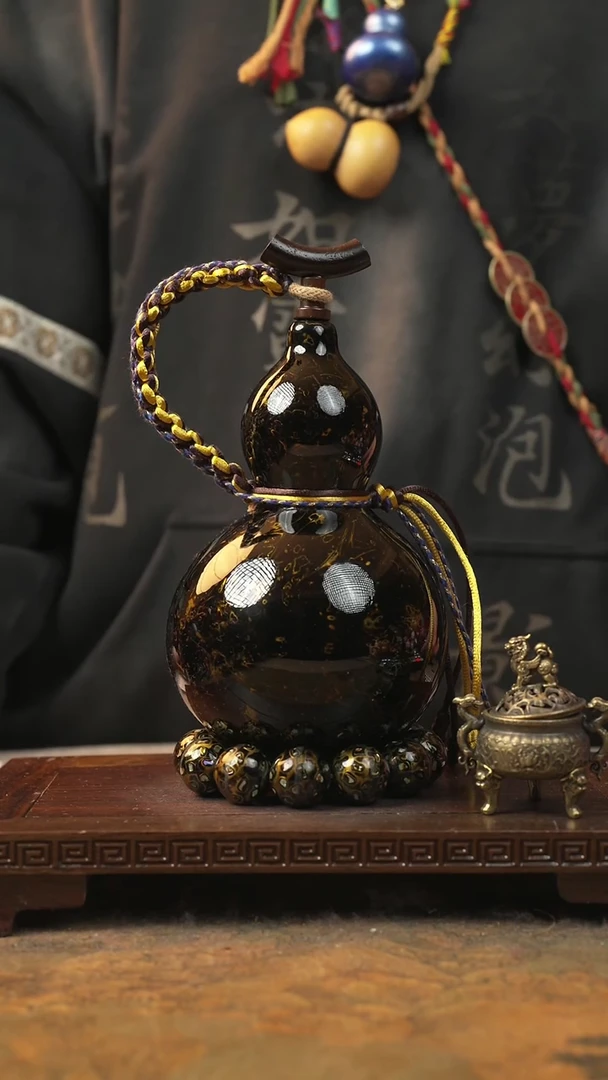 287大漆一物一拍记葫堂出品【不带手串】