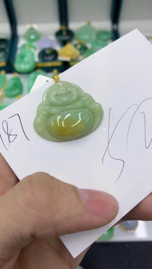 【闪购商品】翡翠颈饰18K金镶嵌号链接11111