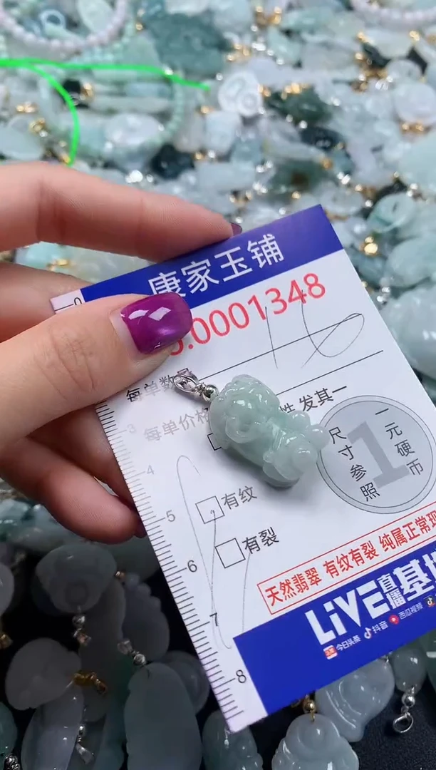 颈饰未镶嵌翡翠1348