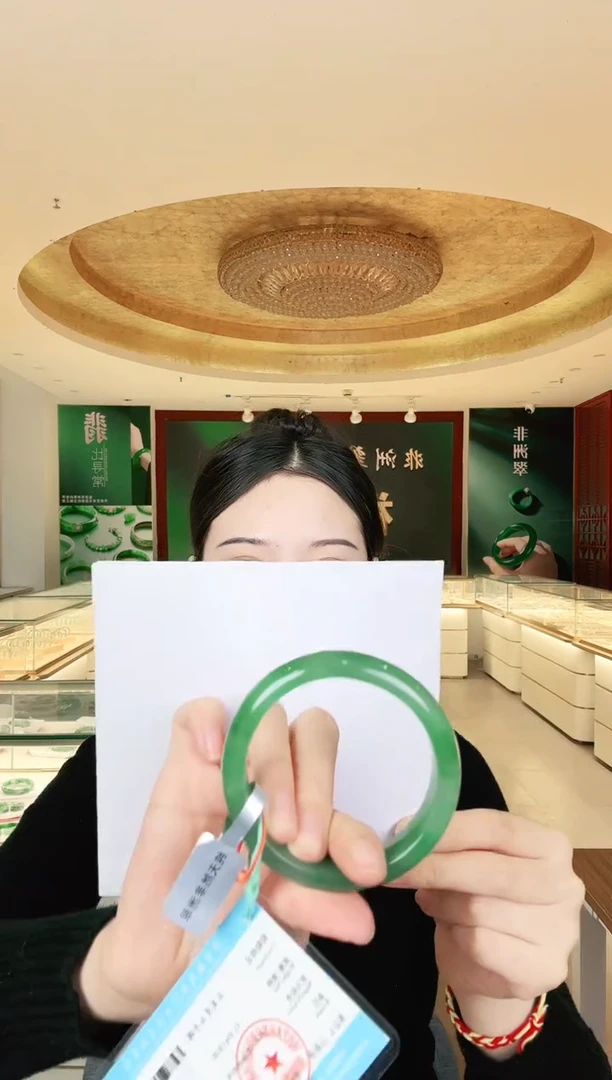 未镶嵌手镯石英质玉石英质玉（非洲翠）