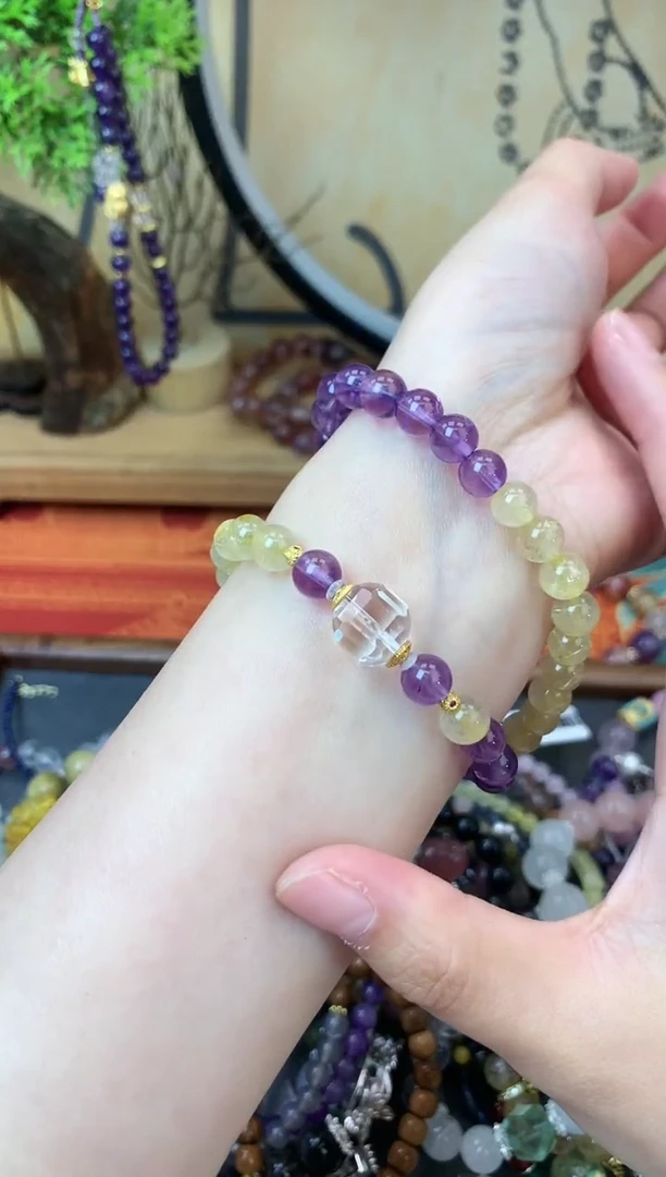 【闪购商品】紫晶手链未镶嵌124手串