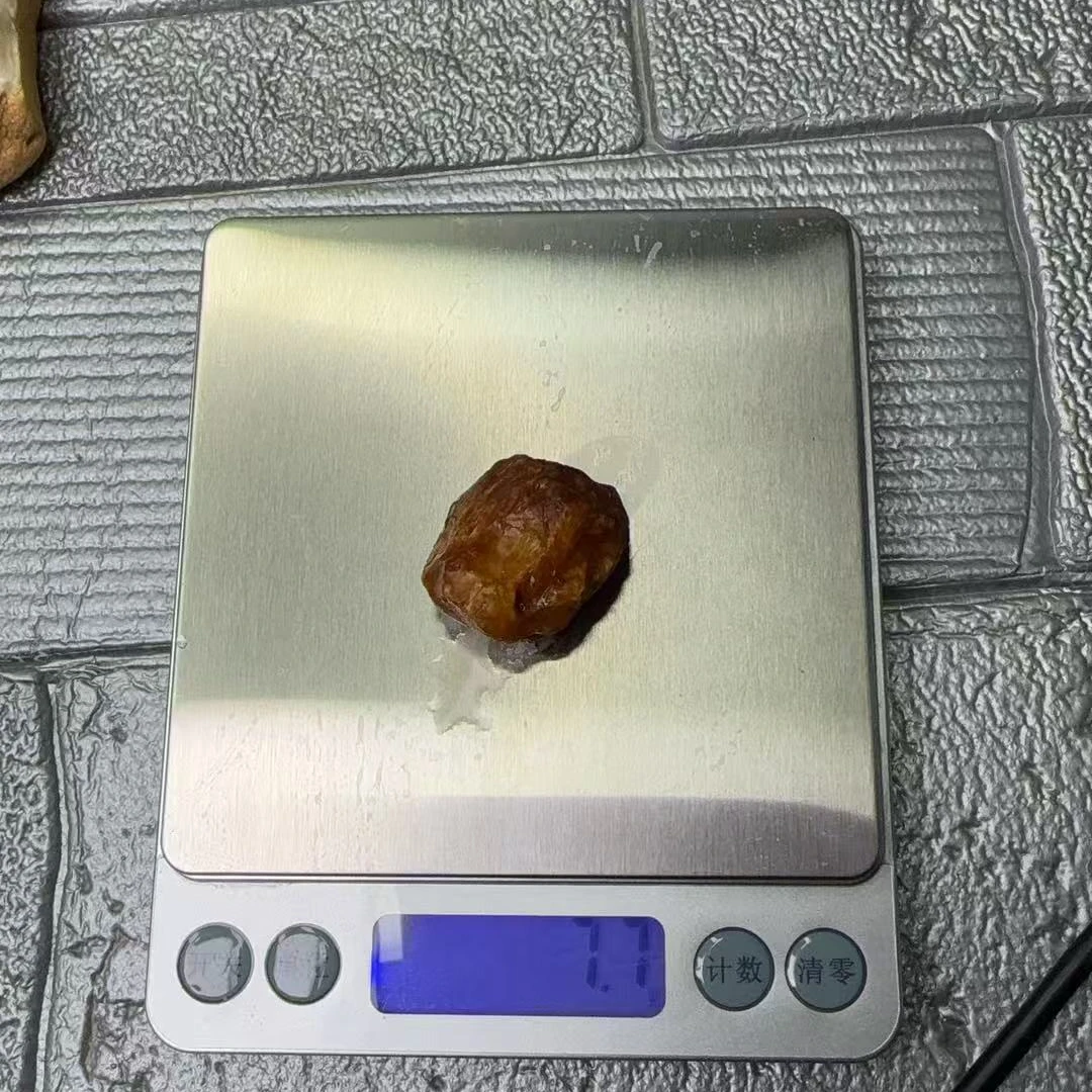 天然琥珀蜜蜡乌料