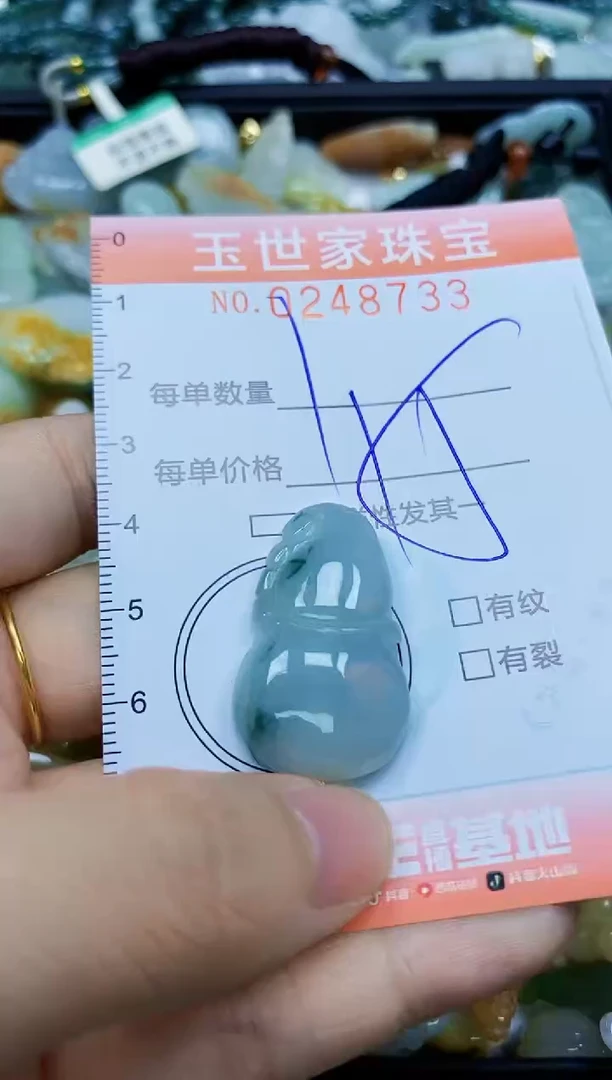 翡翠未镶嵌颈饰闪购0248733