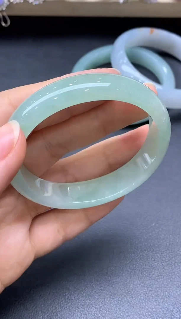 未镶嵌手镯翡翠708-中国好珍宝