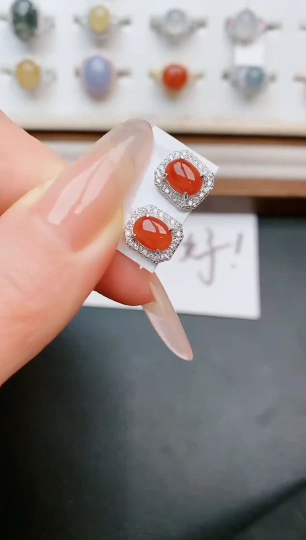 【闪购商品】翡翠戒指银S925镶嵌....