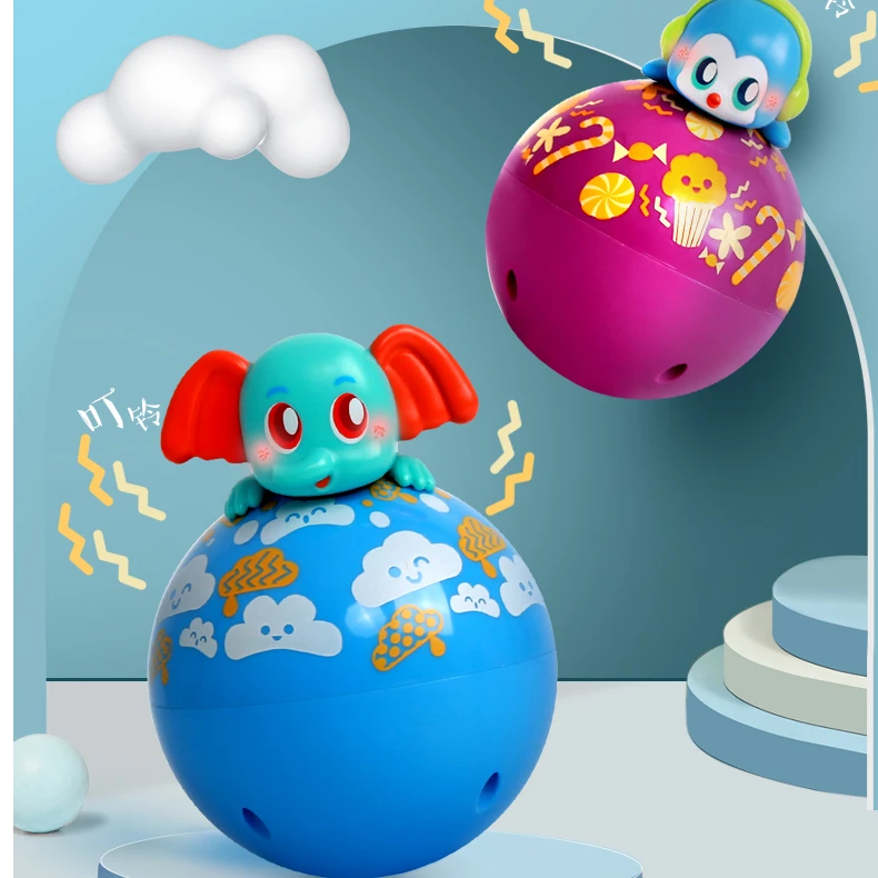 （2个）佳奇摇铃不倒翁（款式不挑）拍2单发不同