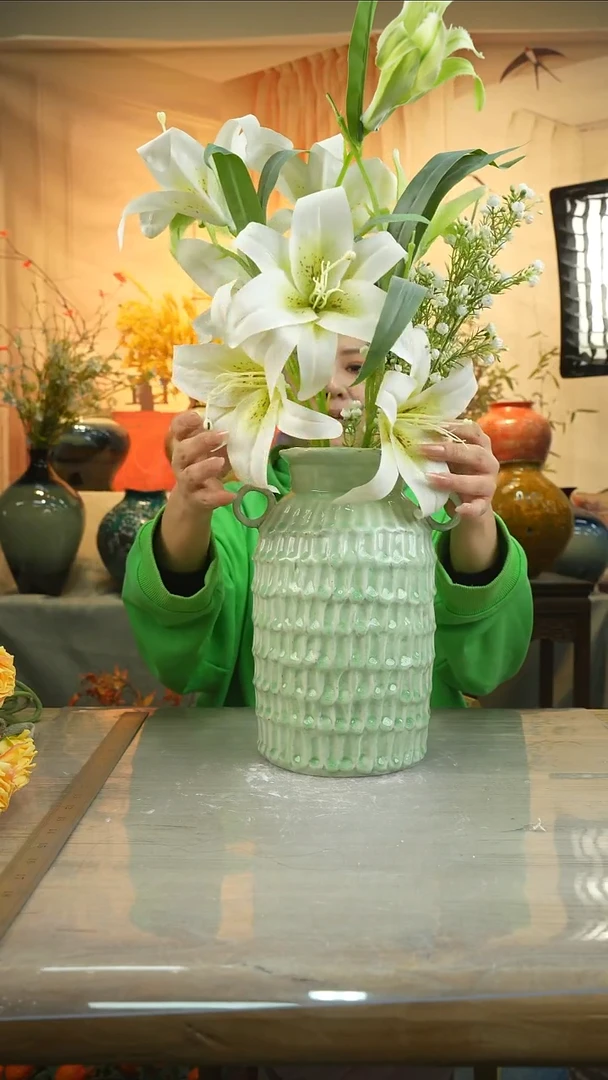 高度 29口径12陶瓷花瓶