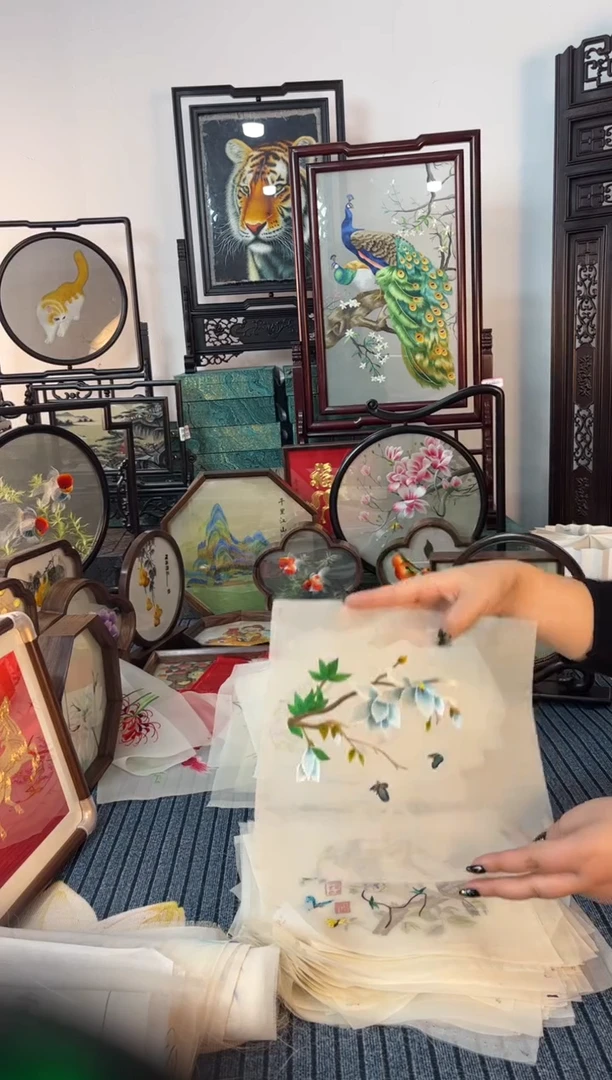 刺绣刺绣苏绣手工刺绣
