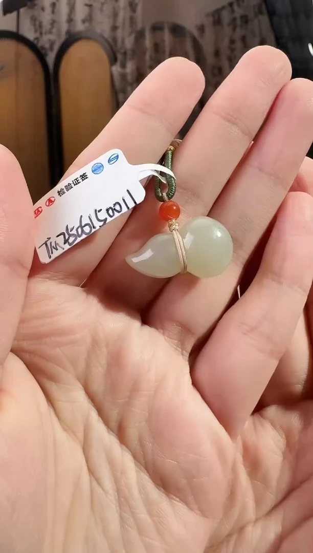 和田玉未镶嵌颈饰随型新p