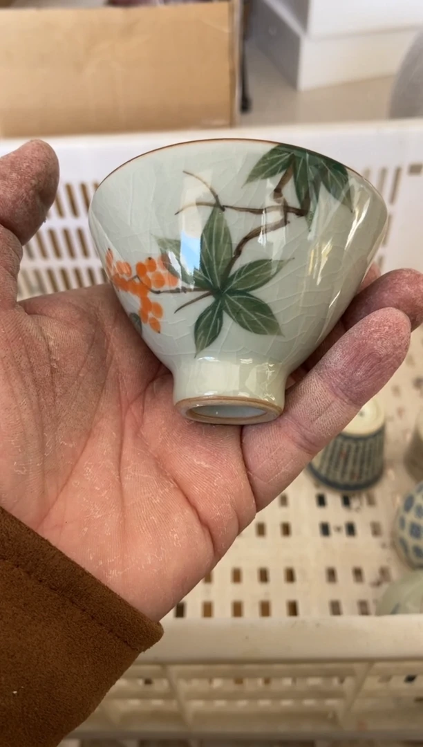 杯子瓷无运费险有瑕疵的摄影的产品有使用过的痕迹有点脏介意勿拍