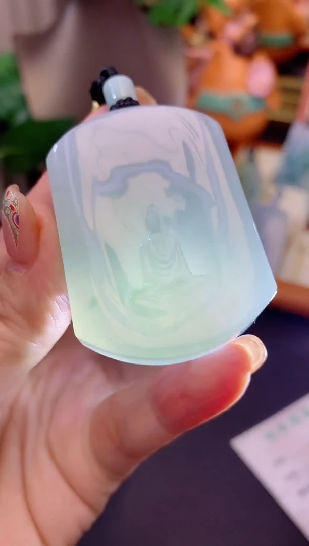 颈饰未镶嵌翡翠缅甸天然翡翠