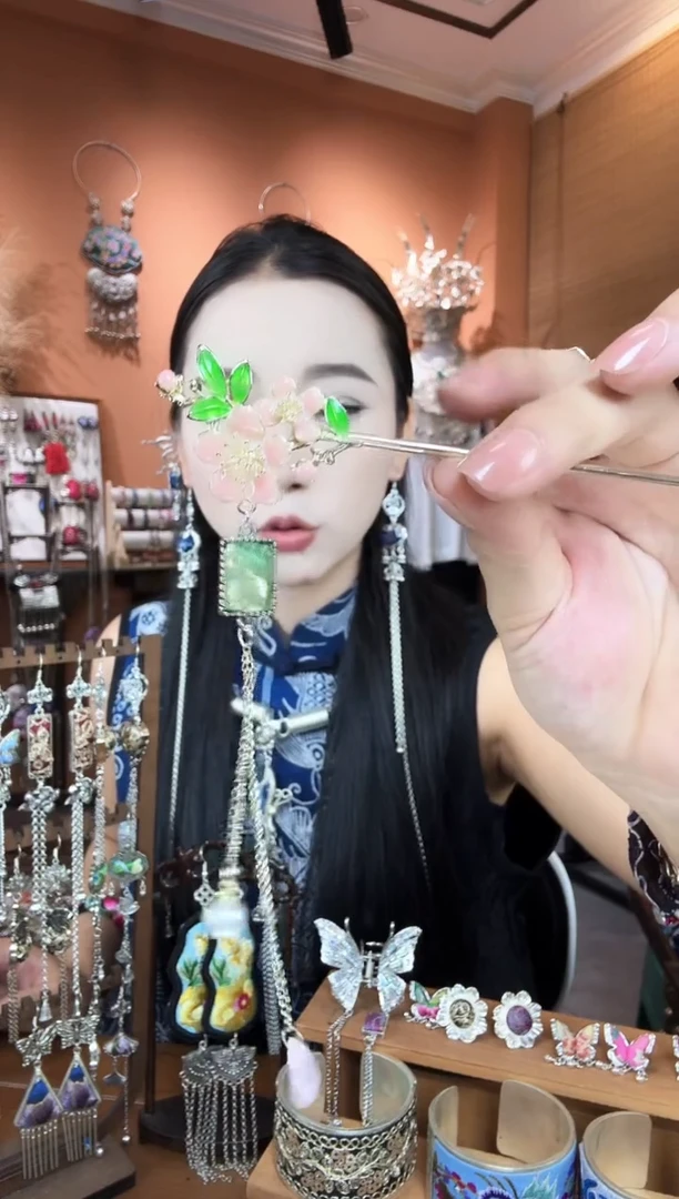 刺绣纯手工民族风发簪