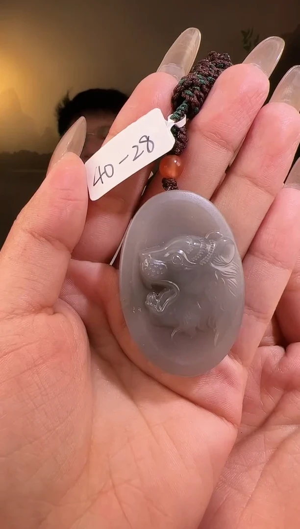 【闪购商品】和田玉颈饰未镶嵌随型 带包容28