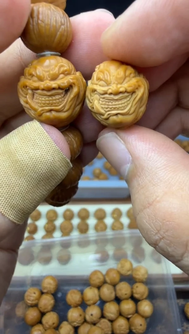 吊坠猴头核桃老款 双獠牙 恶僧