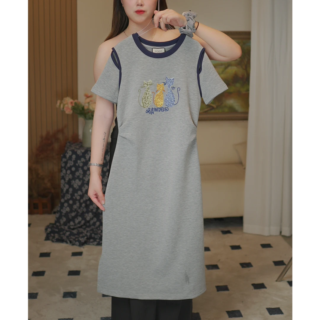 女童连衣裙夏款淑女风长裙子2025新款中大童小女孩洋气儿童时尚潮