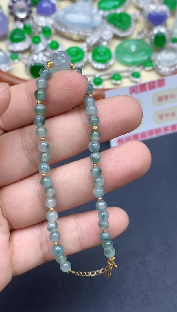 未镶嵌手链翡翠149-中国好珍宝