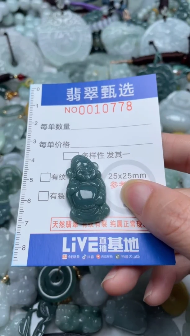 颈饰未镶嵌翡翠10778