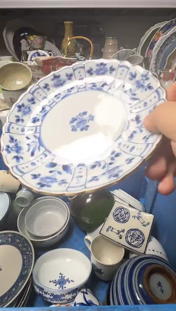 中古瓷器，默认微瑕悦***喜-悦己.有喜