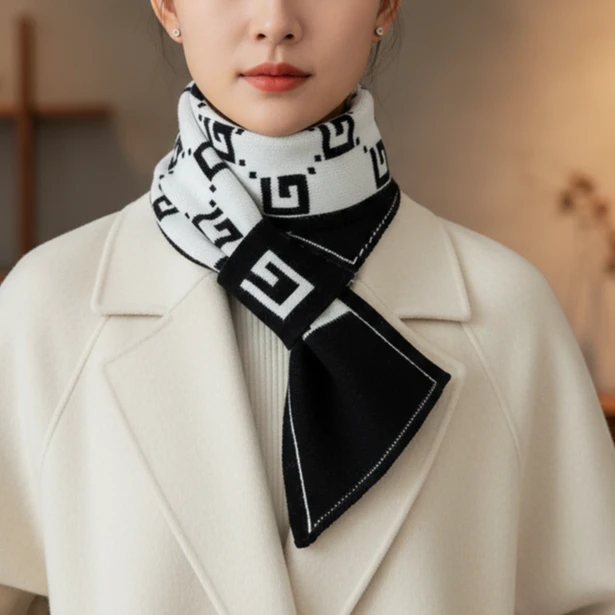 小围巾女款爆款2025新款围脖护颈女秋冬季保暖洋气加厚高档披肩